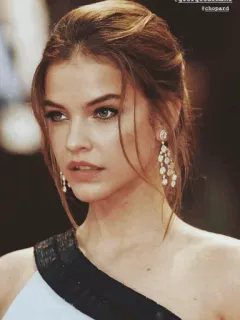 🍸 woman, model, portrait, fashion, beauty, earrings whatsapp sticker