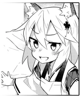 Senko @IMG2D whatsapp stickers