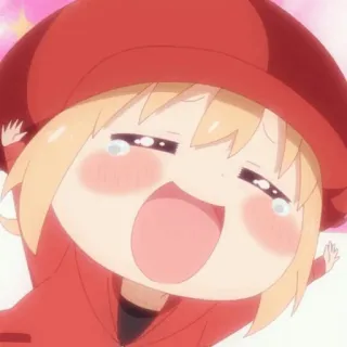 🍫 Anime, Dibujos animados, Lindo, Kawaii, Feliz, Alegre telegram sticker