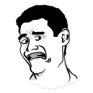😧 meme, face, expression, funny, internet, reaction telegram sticker