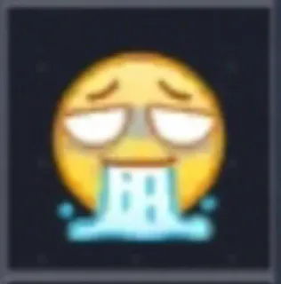 🤤 Emoji, Sedih, Menangis, Ngeces telegram sticker