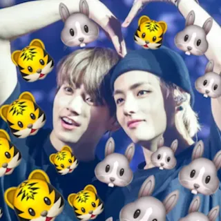 ✨ people, rabbits, tigers, portrait, emojis telegram sticker