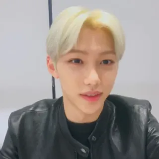 🌚 Felix Kpop, Ídolo, Cantante, Masculino, Retrato telegram sticker