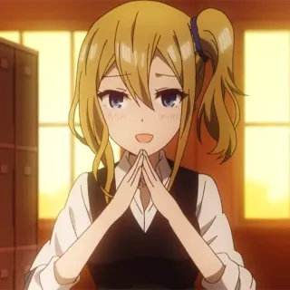 🙏 Anime, Mädchen, Süß, Manga, Charakter telegram sticker