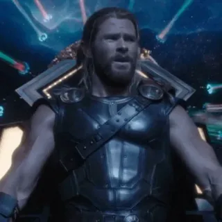⚡️ Thor marvel, superheld, comic, avengers, gott, chris hemsworth telegram sticker