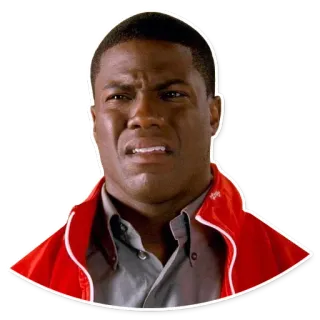 🤢 Kevin Hart aktor, pelawak, muka lucu, selebriti, ekspresi, Kevin Hart whatsapp sticker