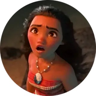 😒 Moana animiert, Cartoon, Film, Disney, Prinzessin whatsapp sticker