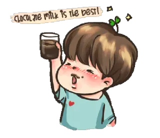 Little tree boy whatsapp stickers