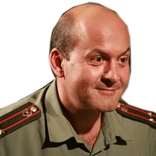 ☺ militar, uniforme, hombre, oficial, ejército telegram sticker