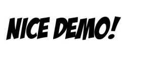 💥 NICE DEMO! telegram sticker