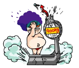 Purple Meme Face • @GreySunders telegram stickers