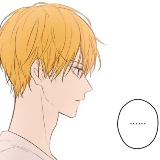 ✨ ...... อนิเมะ, มังงะ, ตัวละคร, คำพูด, เด็กผู้ชาย telegram sticker
