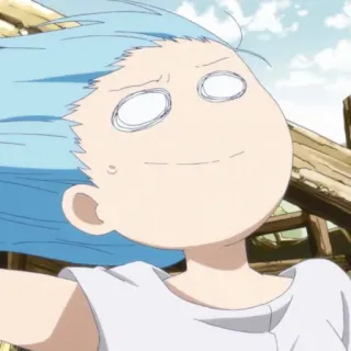😓 Anime, Dessin animé, Drôle, Idiot, Fou, Personnage telegram sticker