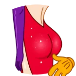 Jessica Rabbit telegram stickers