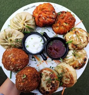 Veg Food Pack 😋  @wrrLegend @stickerwala (@CalsiBot) telegram stickers