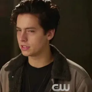 ☁ Jughead Jones Riverdale Drama adolescente, Televisão, Série, Jughead Jones, Riverdale, Cole Sprouse telegram sticker