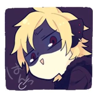 😨 はよ Anime, Desenho animado, Personagem mascarado, Ilustração whatsapp sticker
