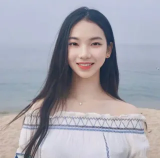 🌸 Karina K팝, 가수, 여자, 인물 사진, 카리나 telegram sticker