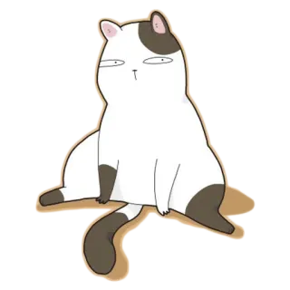 😀 gato, animal, animal de estimação, desenho animado, adesivo whatsapp sticker