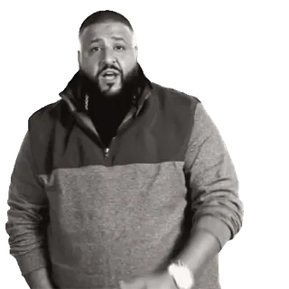 ☝️ DJ Khaled dj khaled, musik, produzent, dj whatsapp sticker