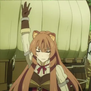 😏 Raphtalia The Rising of the Shield Hero Anime, Personaggio, Carino, Sorriso, Felice, Raphtalia, The Rising of the Shield Hero telegram sticker
