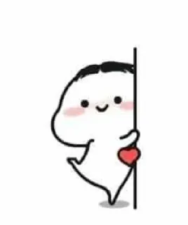 💓 lucu, kartun, cinta, hati whatsapp sticker