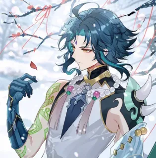 🪀 Xiao Genshin Impact Anime, Genshin Impact, Xiao, Videojuego, Personaje telegram sticker
