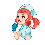 Cute Nurse | @Premium_Emojis_Telegram telegram emojis 🤧