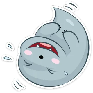 🤣 кот, мультфильм, пот, смешной, грустный telegram sticker