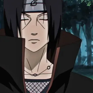 ⚔️ Itachi Uchiha Naruto Итачи Учиха, Наруто, Аниме, Манга, Ниндзя, Клан Учиха, Шаринган telegram sticker