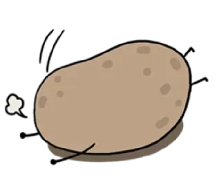 Worthless Potato telegram stickers
