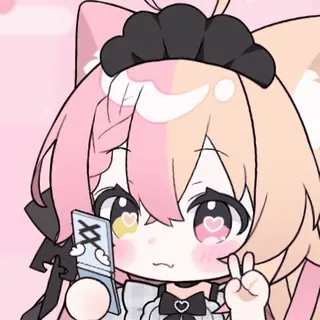 ✌️ Nyanners Virtual YouTuber telegram sticker
