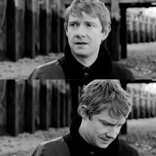 💎 Martin Freeman martin freeman, actor, portrait, celebrity, man telegram sticker