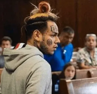 🧑‍🎤 Tekashi 6ix9ine rappeur, musicien, tribunal, 6ix9ine, Tekashi telegram sticker