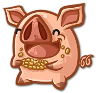 Piggy :: @TgSticker telegram stickers