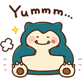 Pokémon Yurutto @Nekosticker telegram stickers