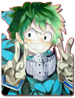 Midoriya Izuku [รקร] whatsapp stickers