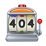 🎰 404 404, 오류, 슬롯 머신, 도박, 디지털, 기술 telegram sticker
