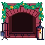 Jolly Santa telegram stickers