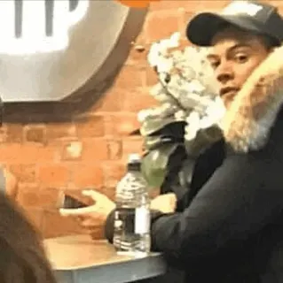 🎵 Harry Styles man, celebrity, singer, person, actor, hat telegram sticker