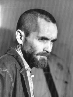 🍂 Charles Manson Charles Manson, crime, meurtre, secte, prison, tueur en série telegram sticker