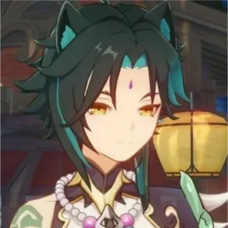 🌌 Xiao Genshin Impact anime, video game, character, Xiao, Genshin Impact telegram sticker