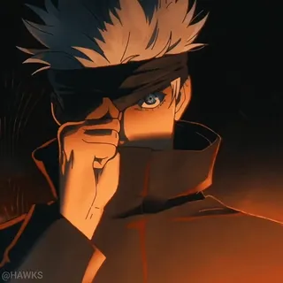 ♾ Gojo Satoru Jujutsu Kaisen Anime, Mangá, Feiticeiro, Venda, Gojo, Jujutsu Kaisen, Personagem telegram sticker