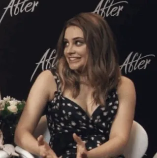 Josephine Langford | @CherrySticker telegram stickers