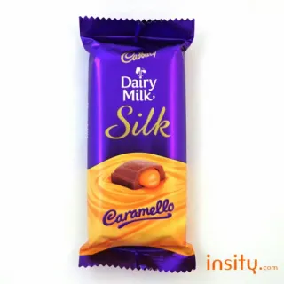 🍫 Dairy Milk Silk Caramello caramella, cioccolato, latte, seta, caramello, cibo, dolce whatsapp sticker