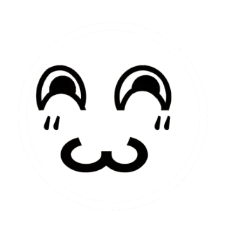 ☺️ emoji, cute, cartoon, kawaii, smile, happy telegram sticker