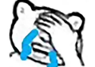 😂 weinen, traurig, tränen, emotional, zeichnung telegram sticker