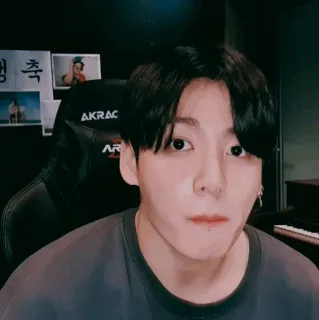 ✨ Jungkook K-pop, BTS, Jungkook, Koreański piosenkarz, Idol telegram sticker