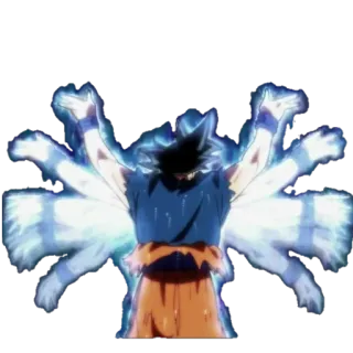 🙌 Goku Dragon Ball Goku, Dragon Ball, Anime, Vechten, Superkracht, Ultra Instinct telegram sticker