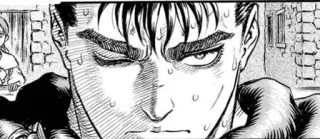 🖤 Guts Berserk manga, anime, guts, berserker, warrior whatsapp sticker